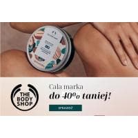 Cała marka The Body Shop do -40% taniej w Ezebra
