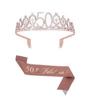Zestaw urodzinowy Tiara i szarfa za 19,99 zł na Amazon.pl