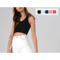 Crop top gładki za 9,99 zł w Sinsay