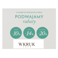 Podwojone rabaty -10% 14% i -20% w W.Kruk