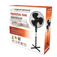 Wentylator stojący ESPERANZA Hurricane EHF001KE za 63,99 zł w Shopee