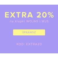 Rabat 20% na przecenę, klapki oraz markę Bartek w Wojas.pl