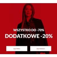 Dodatkowe -20% na drugi i trzeci produkt z wyprzedaży w Wólczance