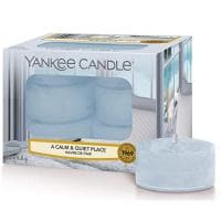 Yankee Candle świeczki zapachowe tealight Calm & Quiet Place 12 sztuk za 22 zł na Amazon.pl