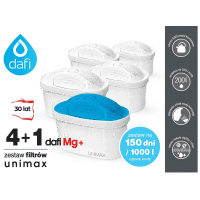 Zestaw 5 filtrów do Wody Dafi Unimax Standard + Mg+ za 25 zł w Carrefour