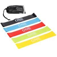 One Fitness Zestaw gum do ćwiczeń PBF SET05 Slim 55 cm 5 szt. za 24,99 zł 