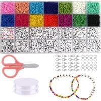 Zestaw do tworzenia biżuterii z koralikami DIY 5800 szt. za 12,35 zł na Amazon.pl