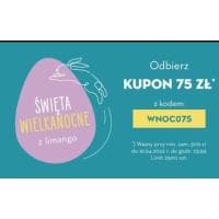 Kupon na 75 zł przy MWZ 300 zł w Limango