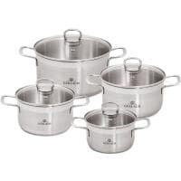 Zestaw garnków GERLACH Brava 8 el. za 219 zł w Media Expert