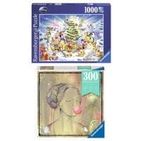 Puzzle 19287 Ravensburger Christmas 1000 el. + 129669 Moments 300 el. za 36,90 zł w Empiku