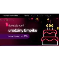 Urodzinowa promocja Empiku oferty do -60%