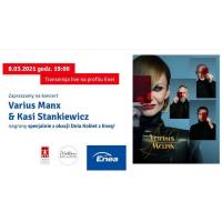 Dzień Kobiet koncert online Varius Manx & Kasia Stankiewicz bezpłatnie