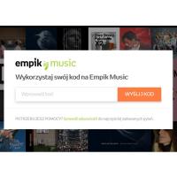 Dostęp do Empik Music za darmo przez 3 miesiące